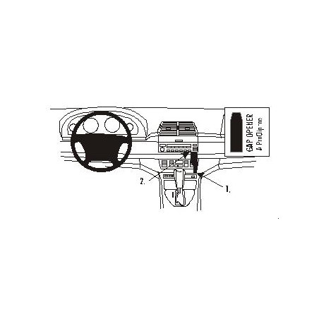 Brodit ProClip Angled Mount - BMW X5 00-06