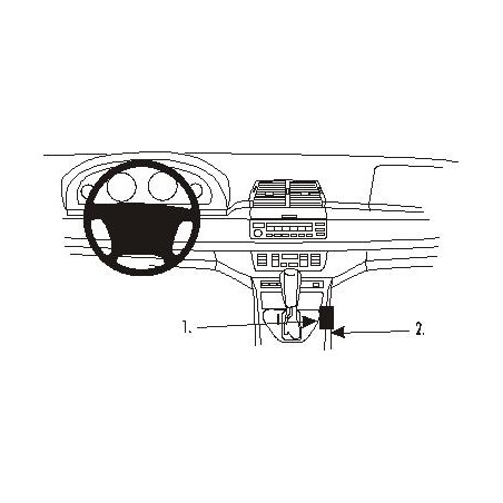 Brodit ProClip Console Mount - BMW X5 00-06