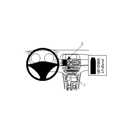 Brodit ProClip Center Mount - BMW X5 07-13 / X6 09-14