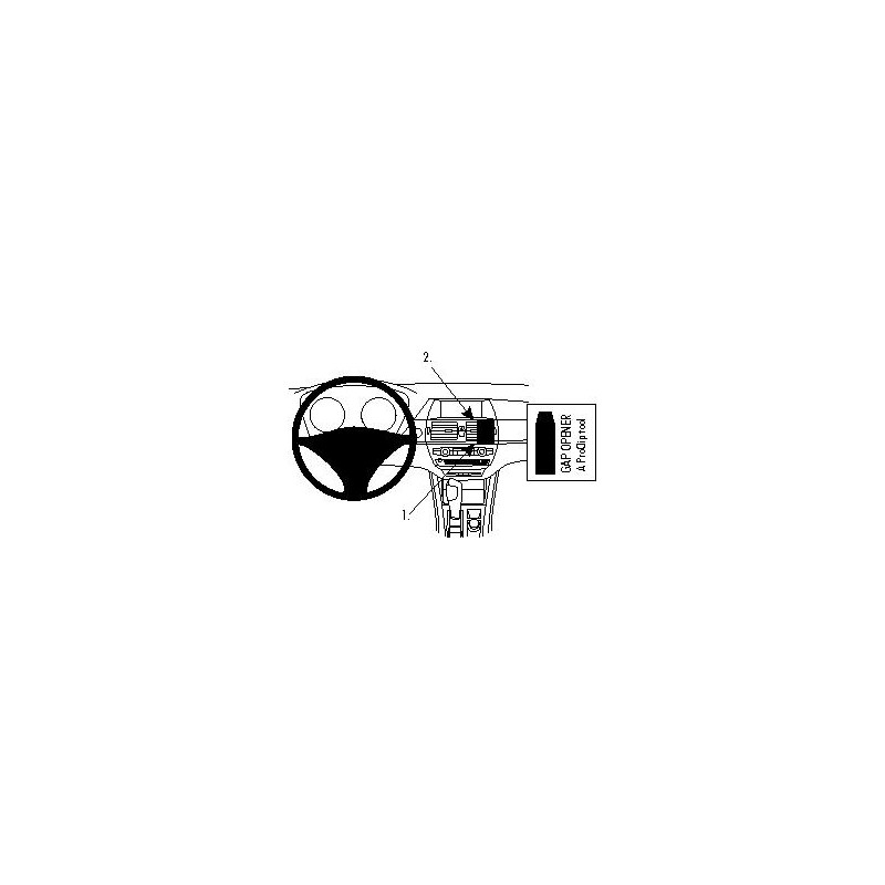 Brodit ProClip Angled Mount - BMW X5 07-13 / X6 09-14 Brodit ProClip Angled Mount - BMW X5 07-13 / X6 09-14