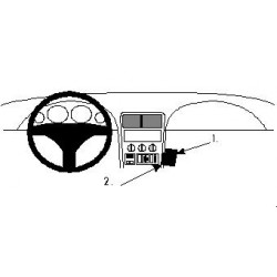 Brodit ProClip Angled Mount - BMW Z3 96-02