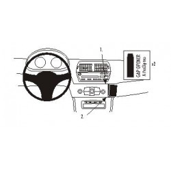Brodit ProClip Angled Mount - BMW Z4 03-08