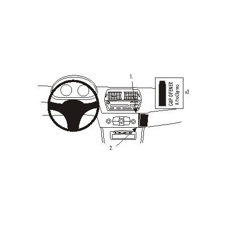 Brodit ProClip Angled Mount - BMW Z4 03-08