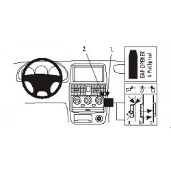 Brodit ProClip Angled Mount Kia Carens 01-02