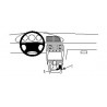 Brodit ProClip Console Mount KIA Clarus 97-00 / Credos 97-00