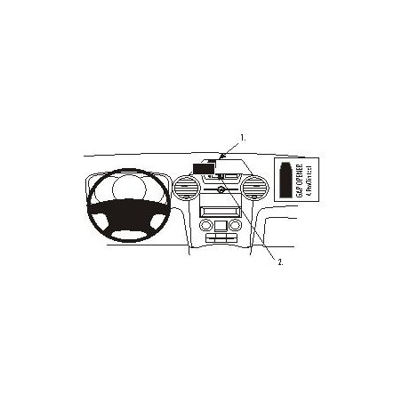 Brodit ProClip Center Mount Kia Carens III 07-13