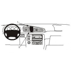 Brodit ProClip Center Mount Kia Carnival 00-01