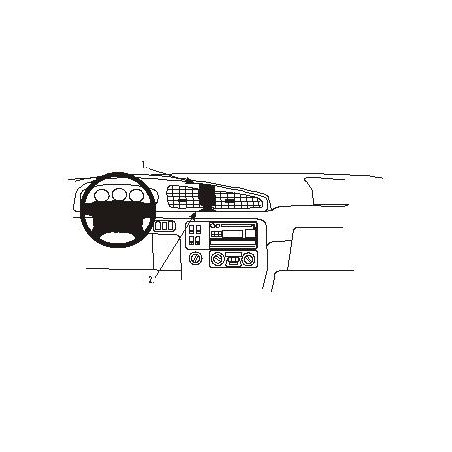 Brodit ProClip Center Mount Kia Carnival 00-01