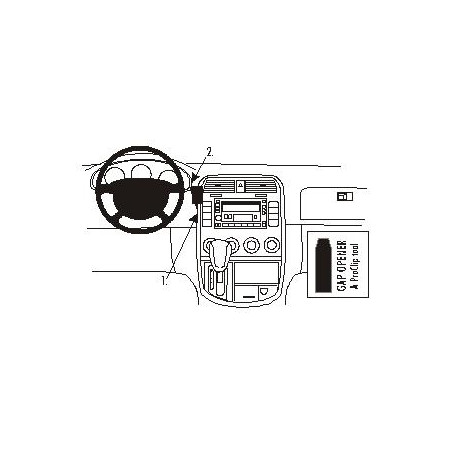 Brodit ProClip Center Mount Kia Carnival 02-05