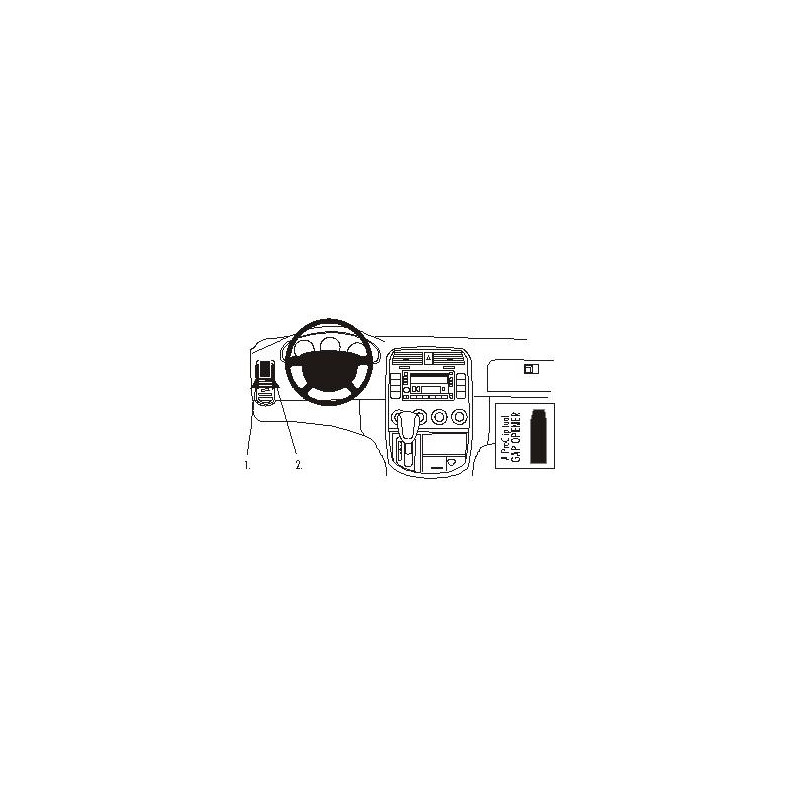 Brodit ProClip Left Mount Kia Carnival 02-05 Brodit ProClip Left Mount Kia Carnival 02-05