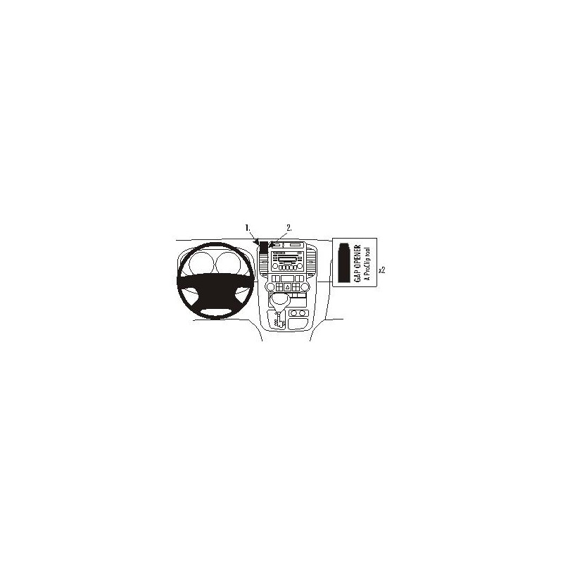 Brodit ProClip Center Mount Kia Carnival 06-11 Brodit ProClip Center Mount Kia Carnival 06-11