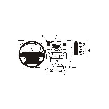 Brodit ProClip Center Mount Kia Carnival 06-11