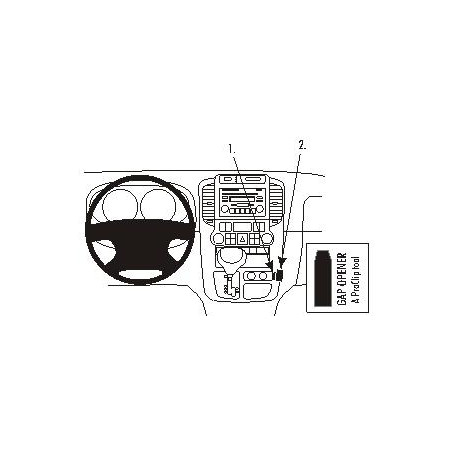 Brodit ProClip Angled Mount Kia Carnival 06-11