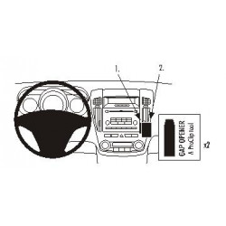Brodit ProClip Angled Mount Kia Ceed 07-09