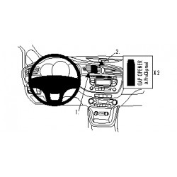 Brodit ProClip Center Mount Kia Ceed 12-15