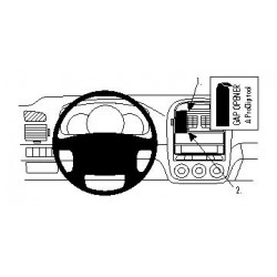 Brodit ProClip Center Mount Kia Cerato 05-09