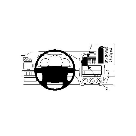 Brodit ProClip Center Mount Kia Cerato 05-09