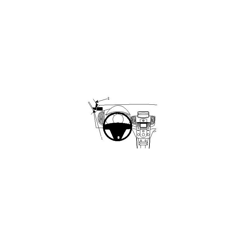 Brodit ProClip Left Mount Kia Cerato 10-16 Brodit ProClip Left Mount Kia Cerato 10-16
