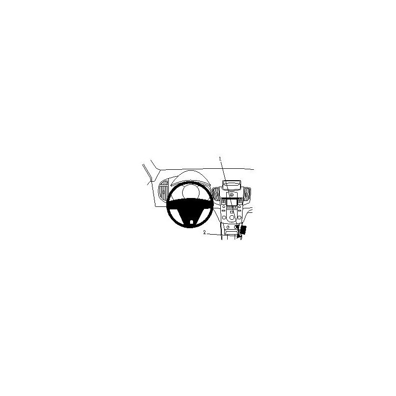 Brodit ProClip Console Mount Kia Cerato 10-11 Brodit ProClip Console Mount Kia Cerato 10-11