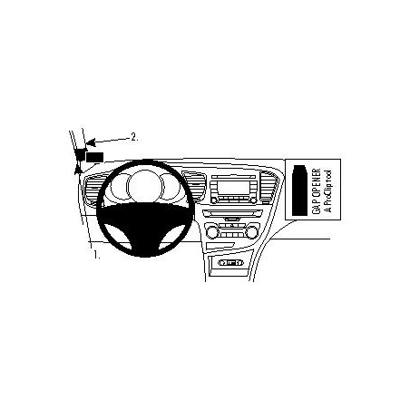 BRODIT ProClip Left Mount Kia Optima 11-16