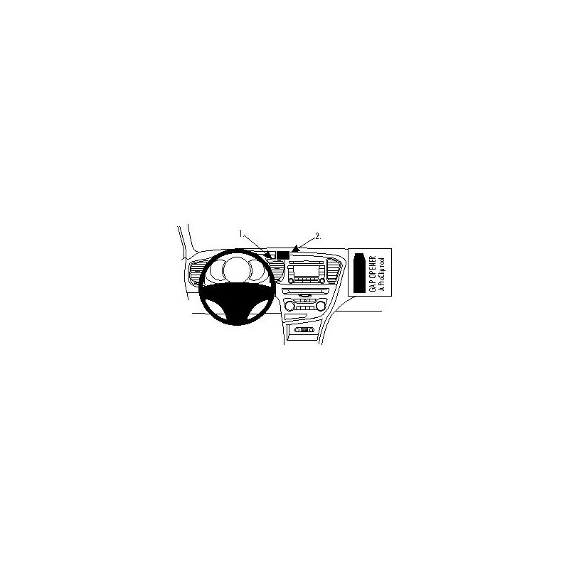 BRODIT ProClip Center Mount Kia Optima 11-14 BRODIT ProClip Center Mount Kia Optima 11-14