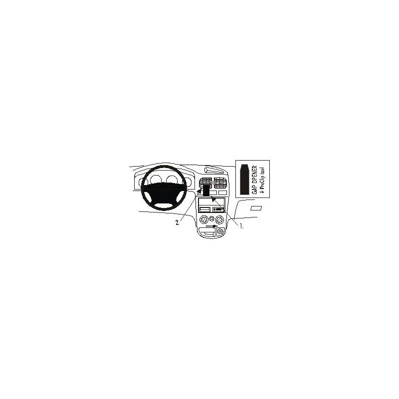 Brodit ProClip Center Mount Kia Rio 01-05 Brodit ProClip Center Mount Kia Rio 01-05