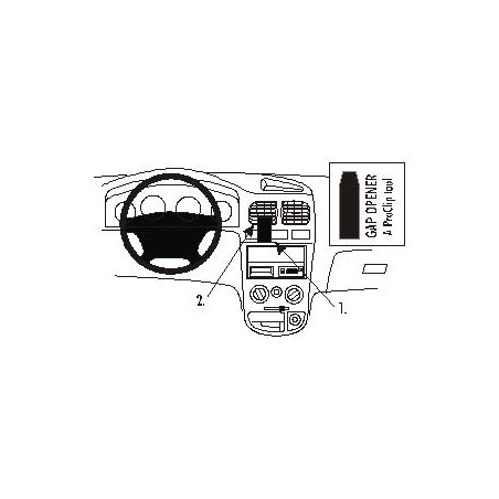 Brodit ProClip Center Mount Kia Rio 01-05