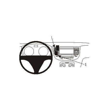 Brodit ProClip Center Mount Kia Rio 06-11