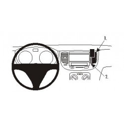 Brodit ProClip Angled Mount Kia Rio 06-11