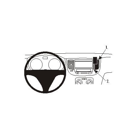 Brodit ProClip Angled Mount Kia Rio 06-11