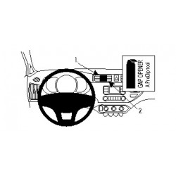 Brodit ProClip Center Mount Kia Rio 12-14