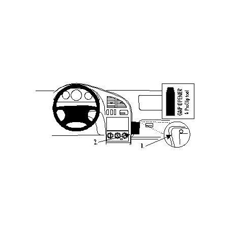 Brodit ProClip Angled Mount Kia Sephia 98-00/Shuma 98-00