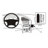 Brodit ProClip Angled Mount Kia Sephia II 01-06 / Shuma II 01-06