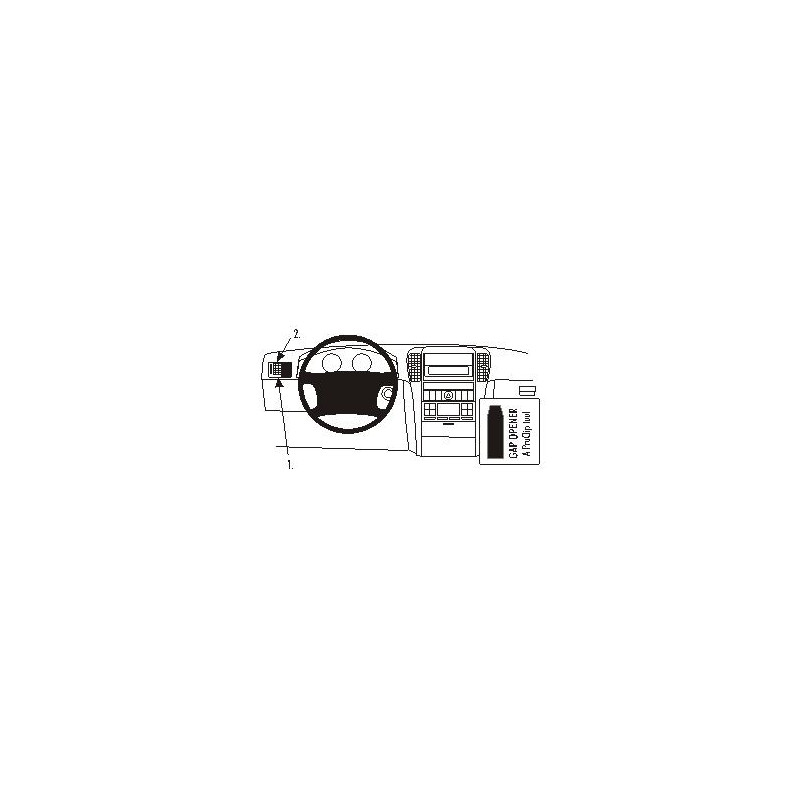 Brodit ProClip Left Mount Kia Sorento 02-07 Brodit ProClip Left Mount Kia Sorento 02-07