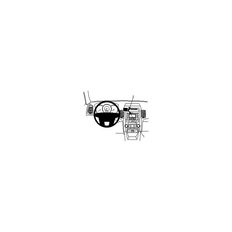 Brodit ProClip Center Mount Kia Sorento 10-12 Brodit ProClip Center Mount Kia Sorento 10-12