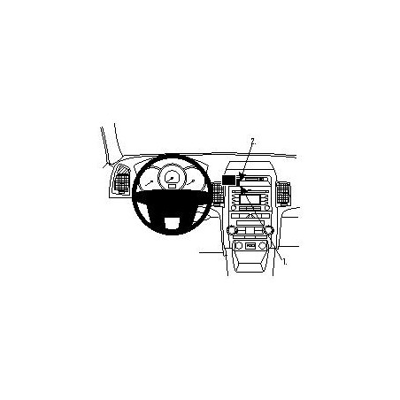 Brodit ProClip Center Mount Kia Sorento 10-12