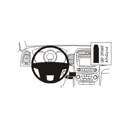 Brodit ProClip Center Mount Kia Sorento keyless ignition 13-14