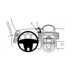 Brodit ProClip Center Mount Kia Soul 09