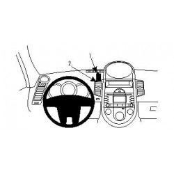 Brodit ProClip Center Mount Kia Soul 10-13