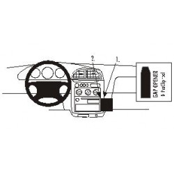 Brodit ProClip Angled Mount Kia Sportage 99-04