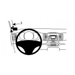 Brodit ProClip Left Mount Kia Sportage 11-13
