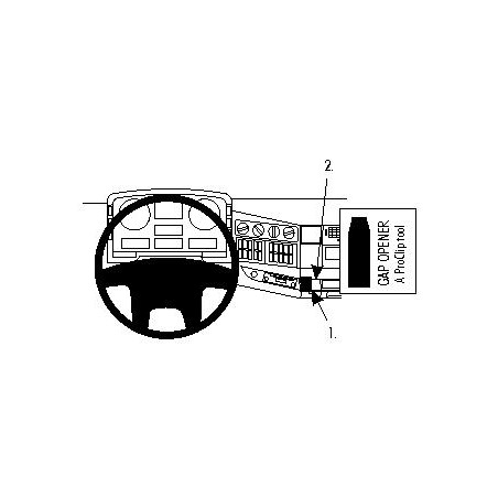 Brodit ProClip Angled Mount MAN TG-series 00-14