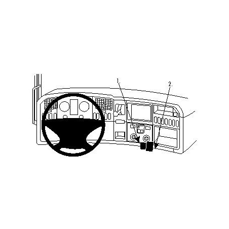 Brodit ProClip Angled Mount Scania G-series/R-series 10-18