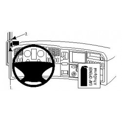 Brodit ProClip Left Mount Scania G-series/R-series 10-18
