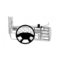Brodit ProClip Center Mount, High Scania R-series 05-09