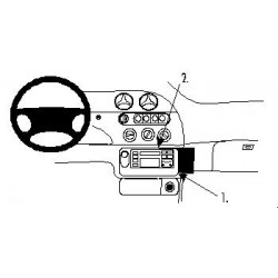Brodit ProClip Angled Mount Ford Cougar 99-07