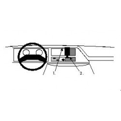 Brodit ProClip Center Mount Ford E-Series 87-91