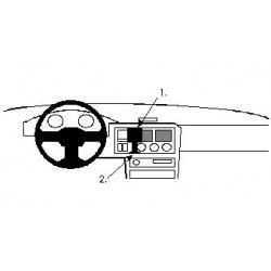 Brodit ProClip Center Mount Ford Escort/Orion 91-95