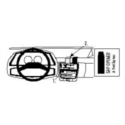 Brodit ProClip Center Mount Ford F-Series 150/250, 87-91