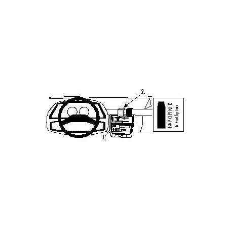 Brodit ProClip Center Mount Ford F-Series 150/250, 87-91